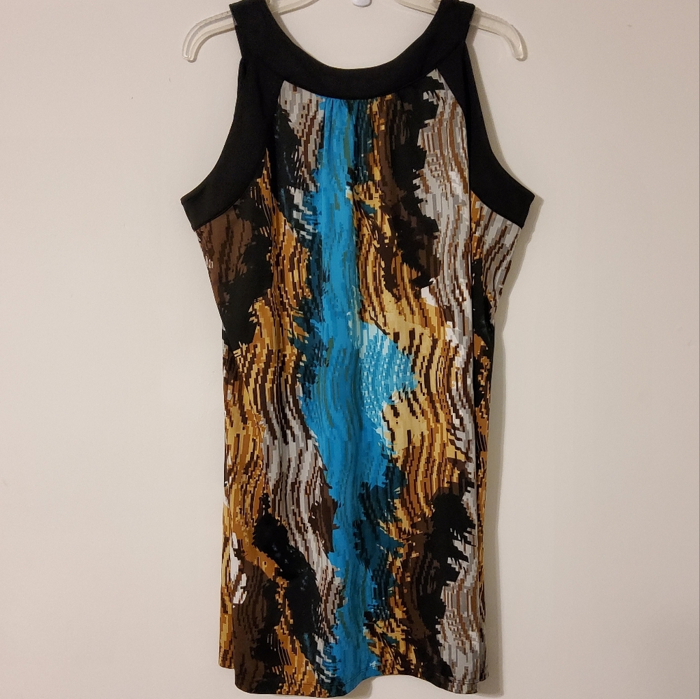 ND New Directions Petite Multi Colored Sleeveless  Dress Size PXL - Picture 5 of 8